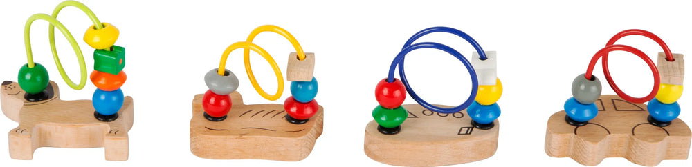 Display Mini Aktivitets Loop (2X12Stk) Træ – small foot