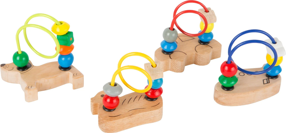 Display Mini Aktivitets Loop (2X12Stk) Træ – small foot