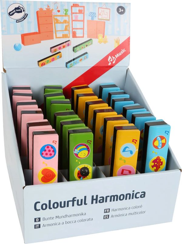 Display Harmonika (24 Stk) Træ – Farver – small foot