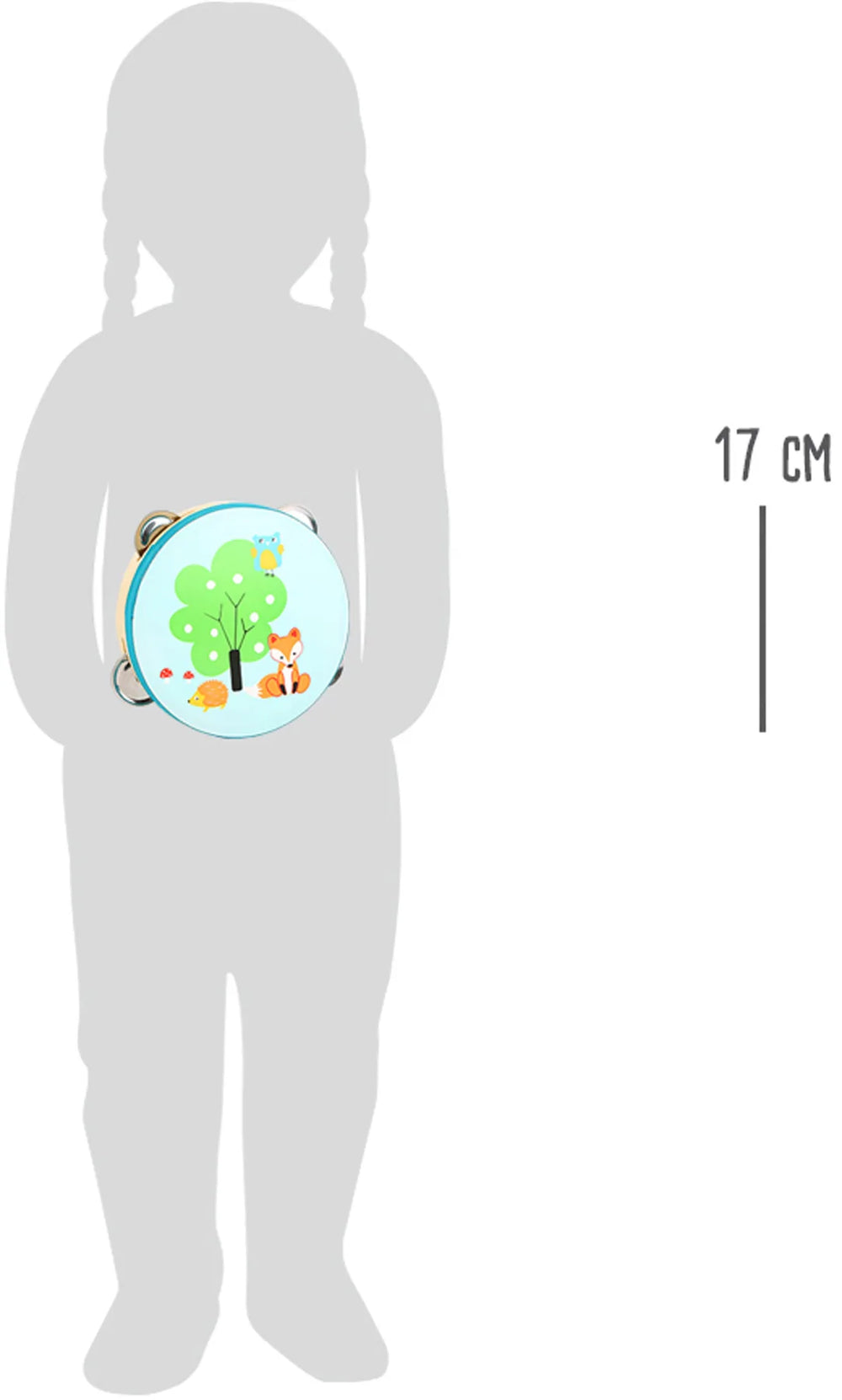 Tamburin Træ – Lille Ræv – small foot