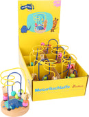 Display Aktivitets Loop Med Elefant (6 Stk) Træ – Musen – small foot