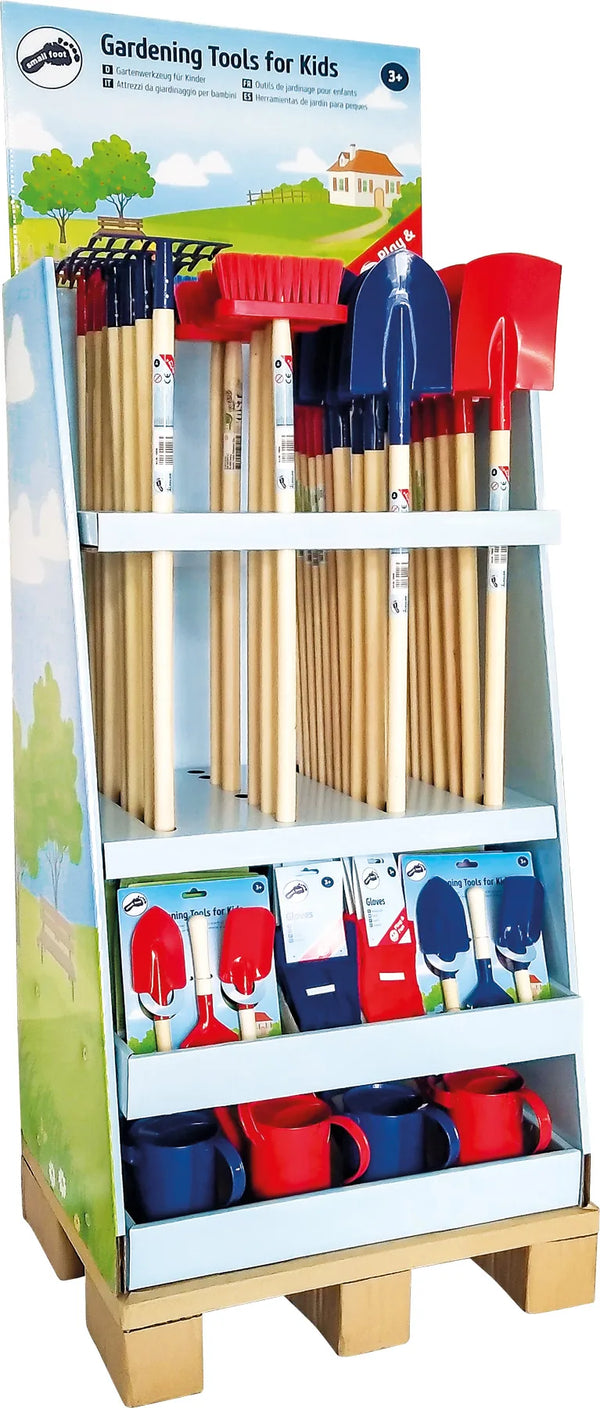 Display Have Redskaber (92Stk.) Træ – small foot