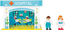 Temaleg Træ – Hospital med Tilbehør – small foot