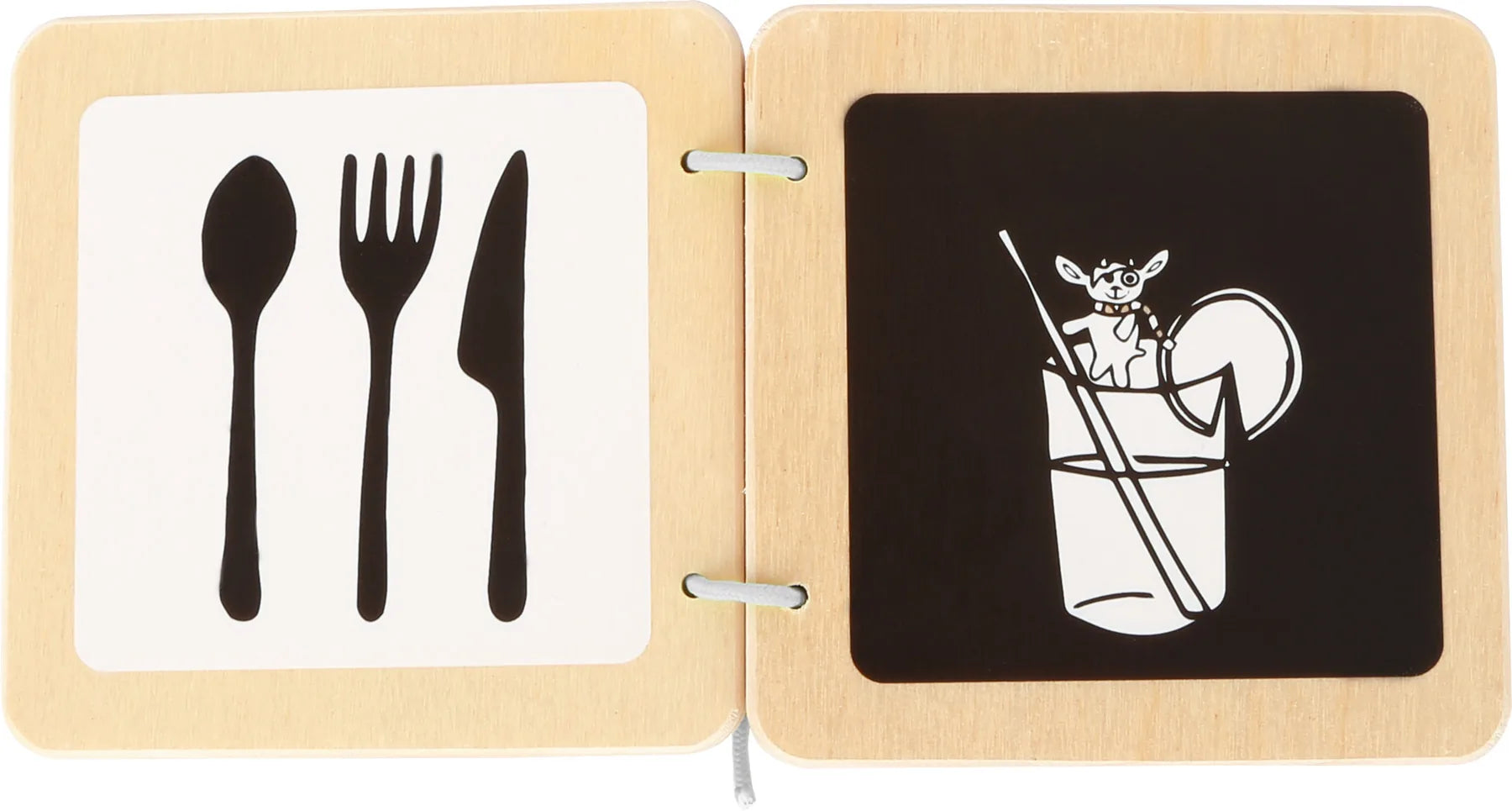 Bog I Træ – Geden Ludwig, Kontraster – small foot