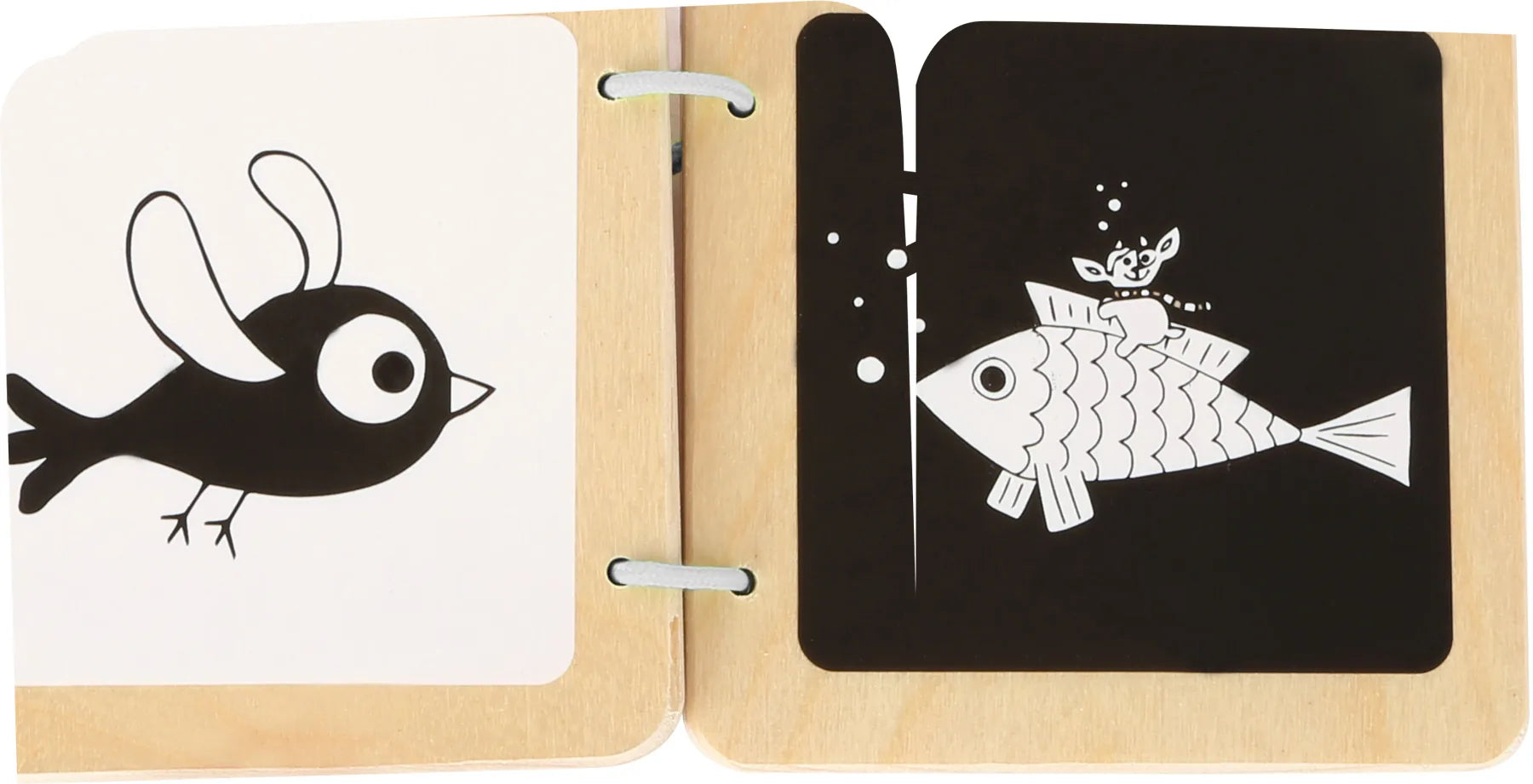 Bog I Træ – Geden Ludwig, Kontraster – small foot