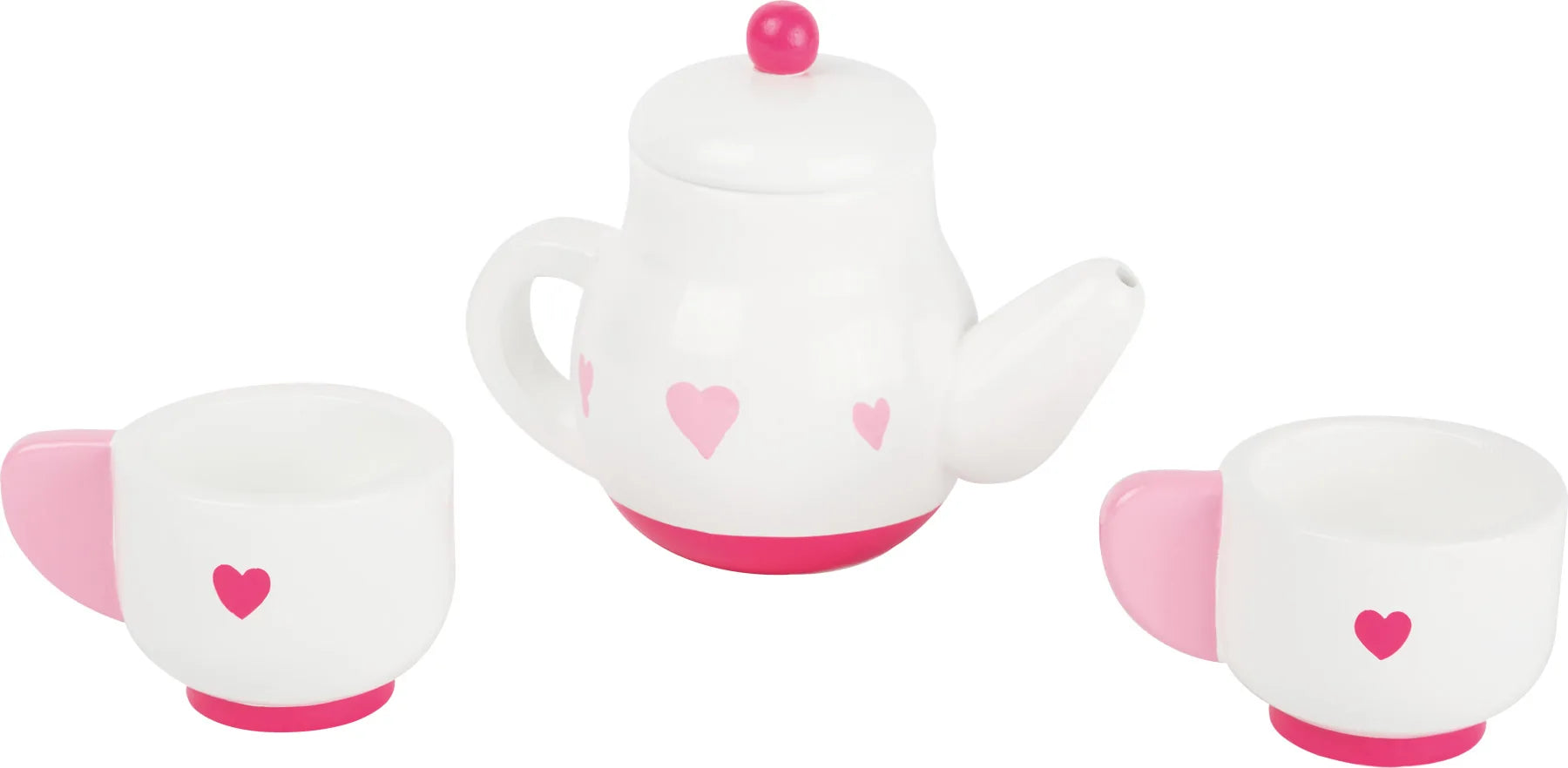 Kaffesæt i FSC-træ 4 dele til dukker, 3+ år – small foot