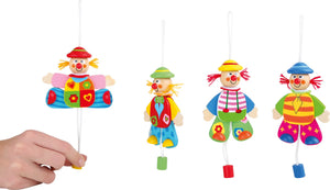 Display Sprællemand (16 Stk) Træ – Klovne – small foot