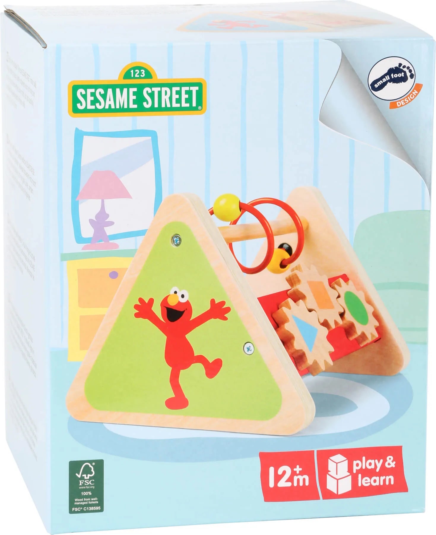Aktivitets Trekant Træ – SESAME STREET – small foot