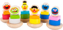 Small Foot Display Skrue Figurer (12 Stk) Træ – SESAME STREET – Leg - Øvrigt legetøj - Displays
