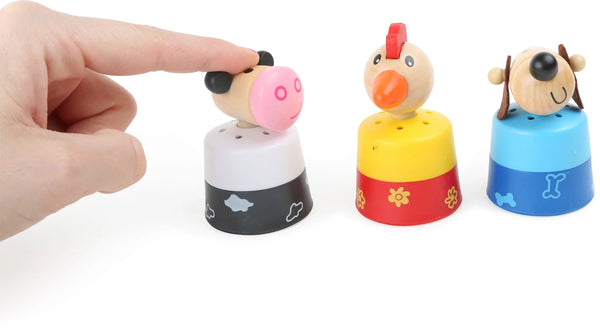 Display (12Stk) Træ – Dyre Lyde – small foot