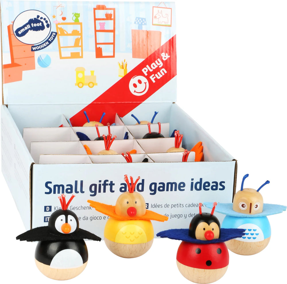 Display Væltepeter Dyr (12 Stk) Træ – small foot