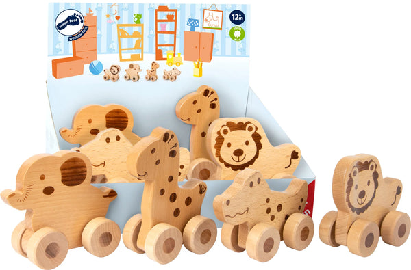 Display Skubbedyr (8 Stk) – Safari Natur – small foot
