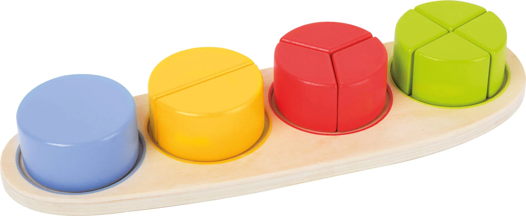 Puslespil Cylinder Former Træ – Educate – small foot