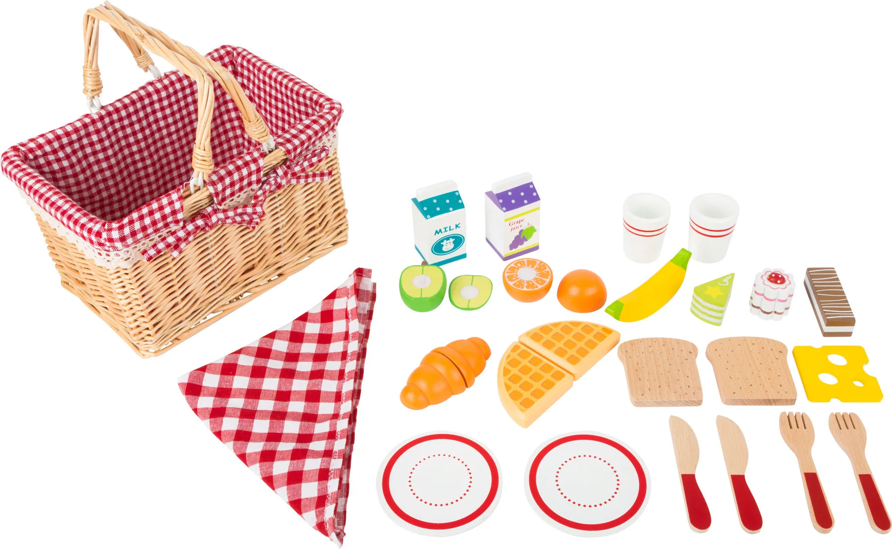 Picnickurv Med Morgenmad Træ – small foot