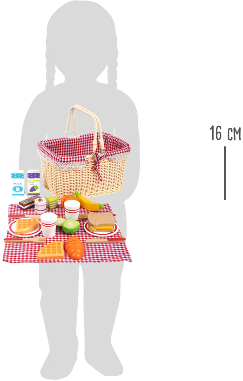 Picnickurv Med Morgenmad Træ – small foot