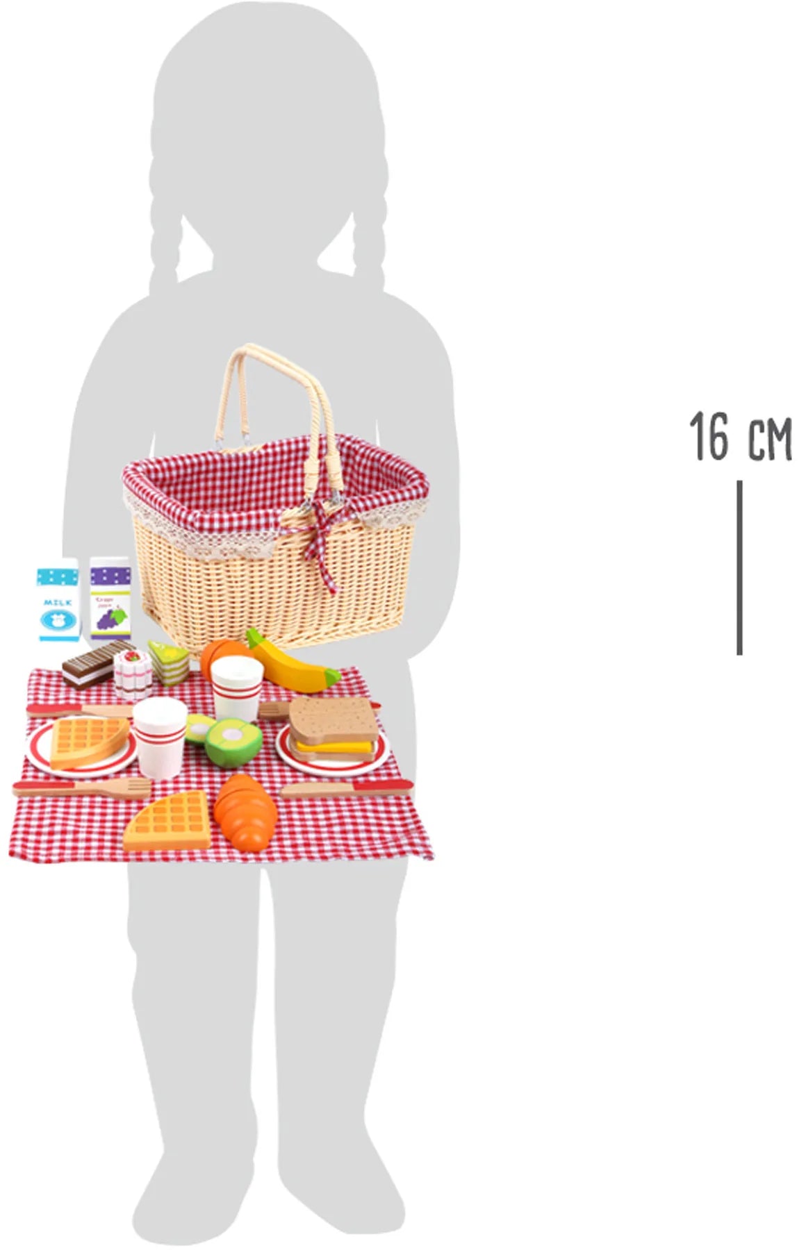 Picnickurv Med Morgenmad Træ – small foot
