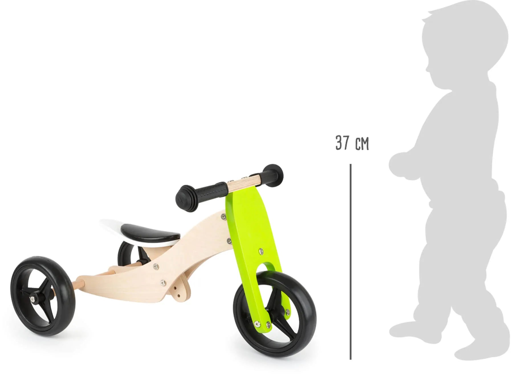 Kombi Trehjulet Træ – small foot