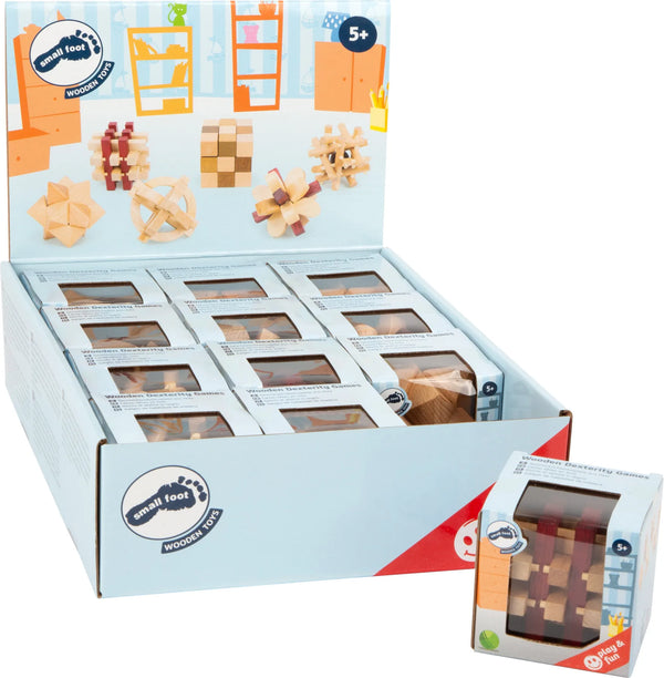 Display Konstruktions Figurer (12 Stk) – Neutral – small foot