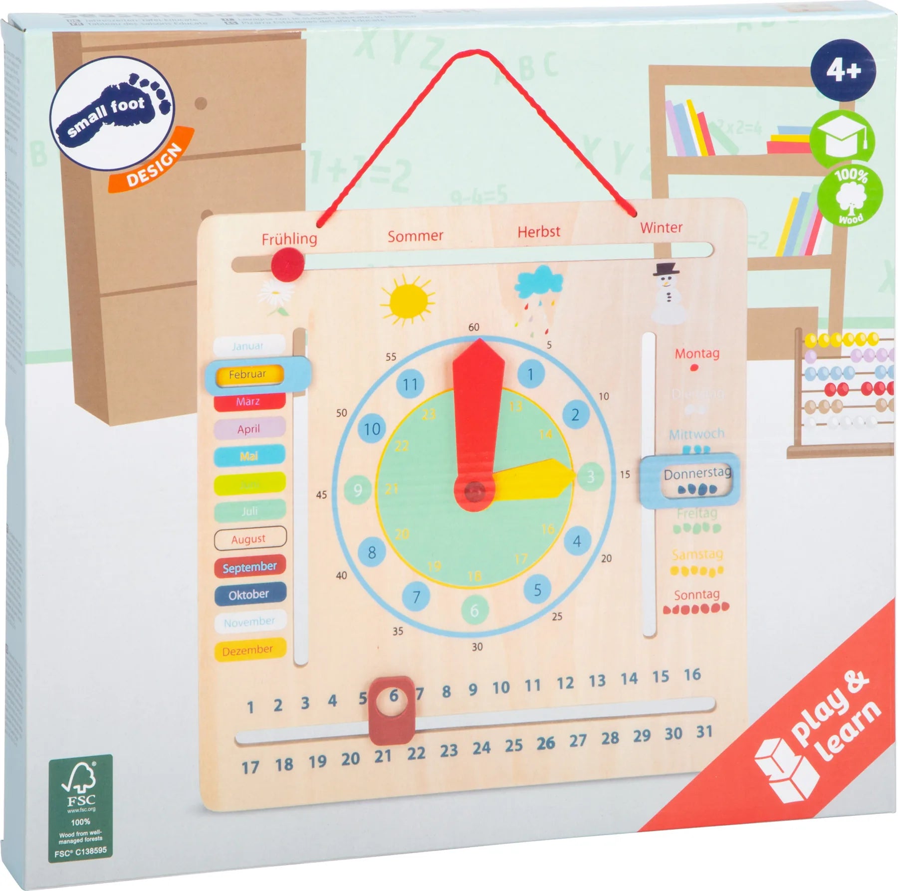 Årstider Tavle – Educate – small foot
