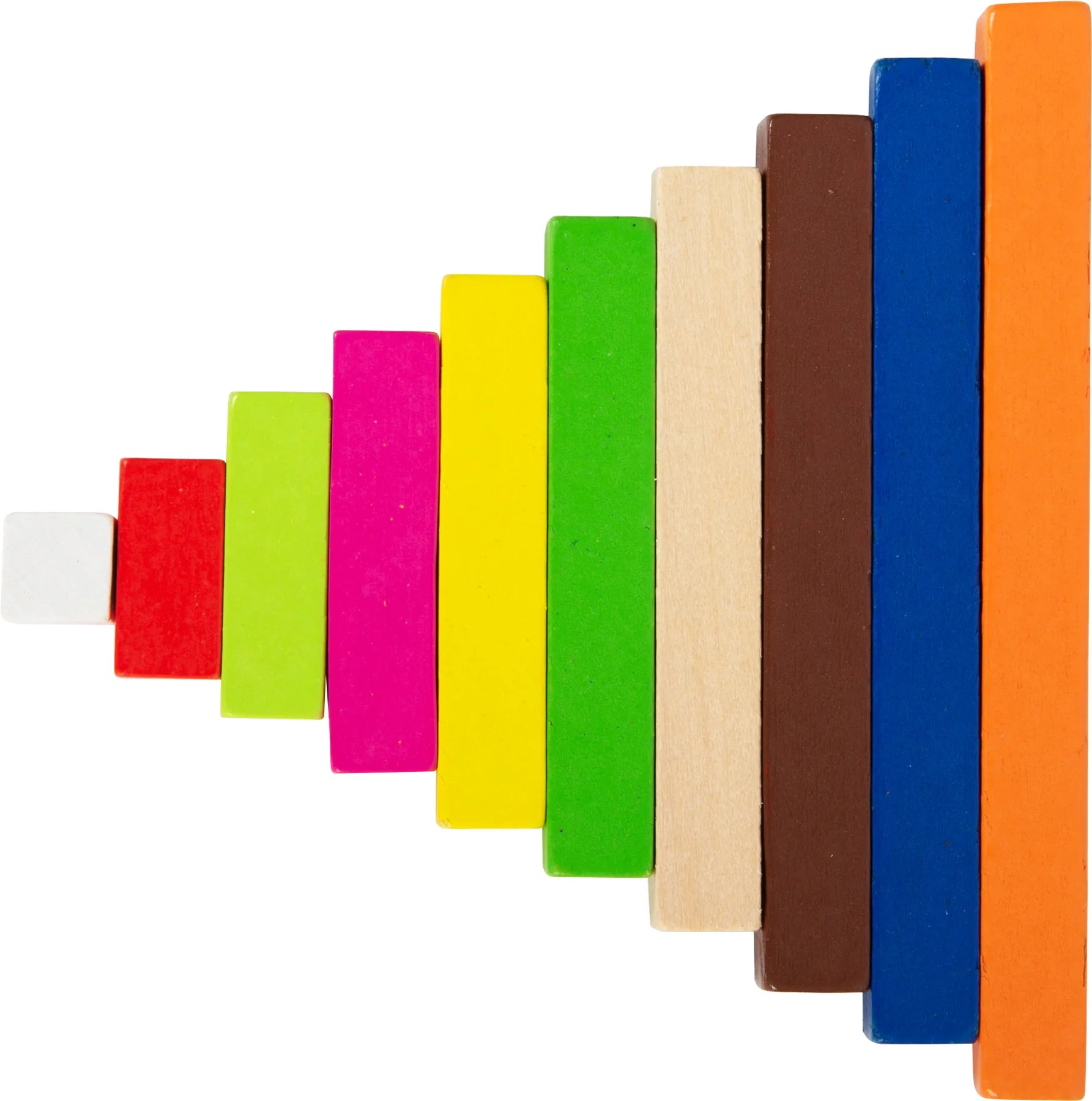 Regnestave i træ til talforståelse, 308 dele – small foot