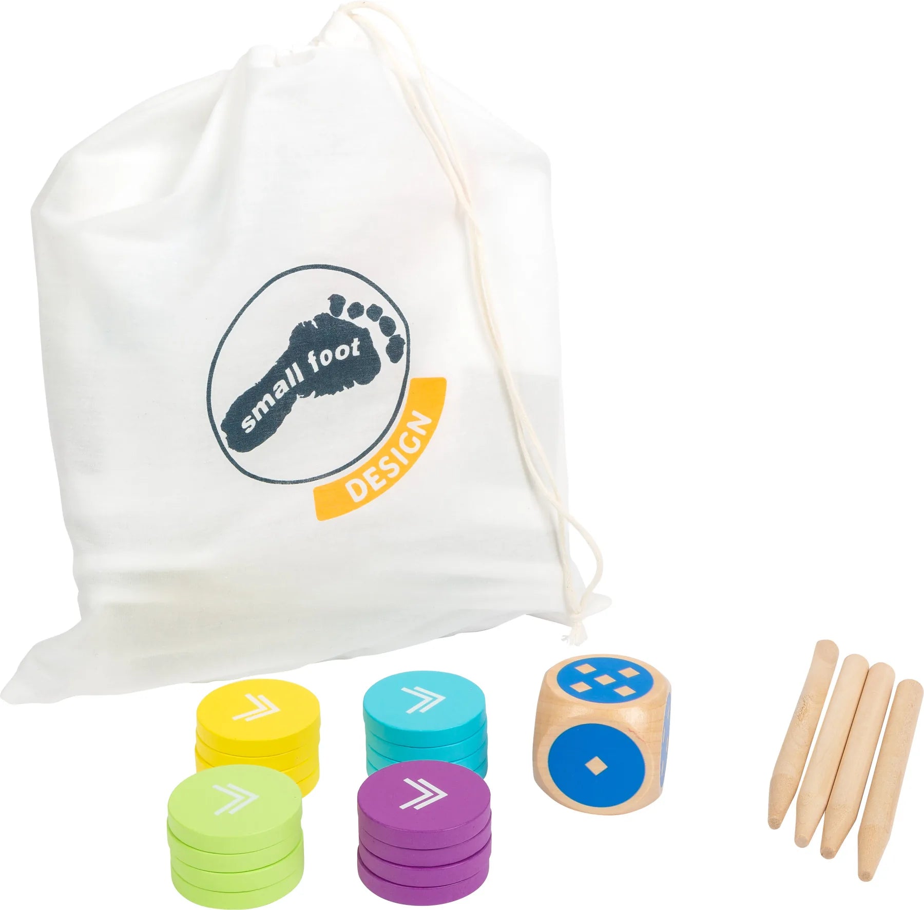 Udendørs Ludo Og Stigespil Træ – Active – small foot