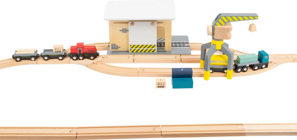 Freight Depot With Accessories Træ – small foot