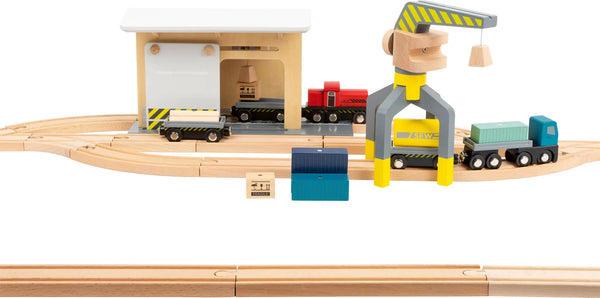 Freight Depot With Accessories Træ – small foot