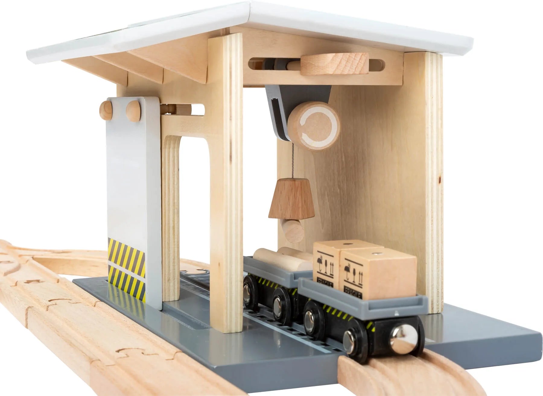 Freight Depot With Accessories Træ – small foot