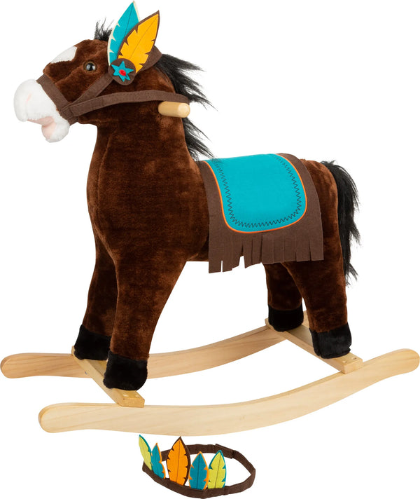 Gyngehest Træ – Indianer – small foot
