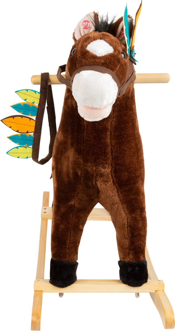 Gyngehest Træ – Indianer – small foot