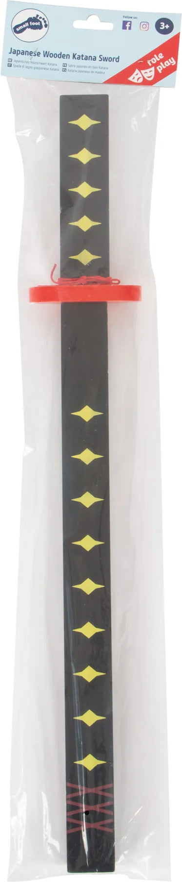 Japanese Wooden Katana Sword Træ – small foot