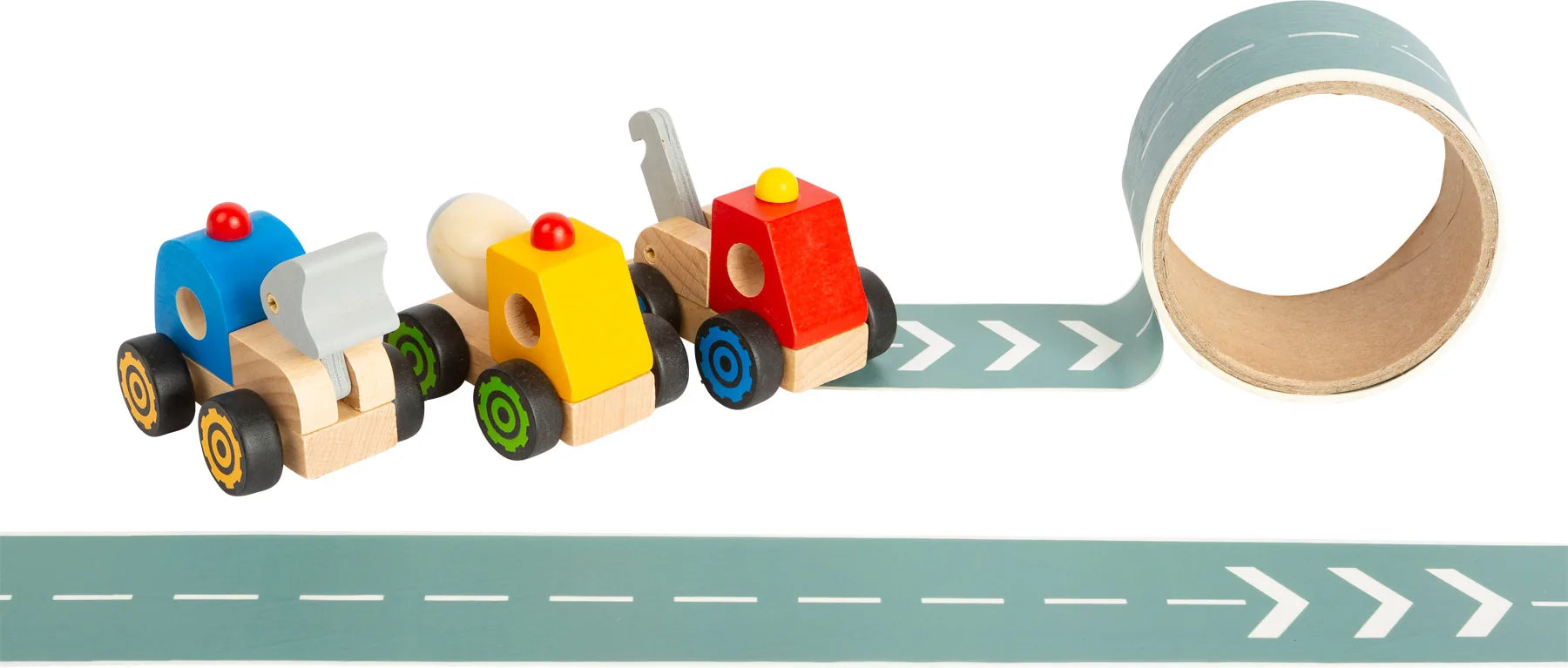 Display Truck Med Vejtape (12 Dele) – small foot