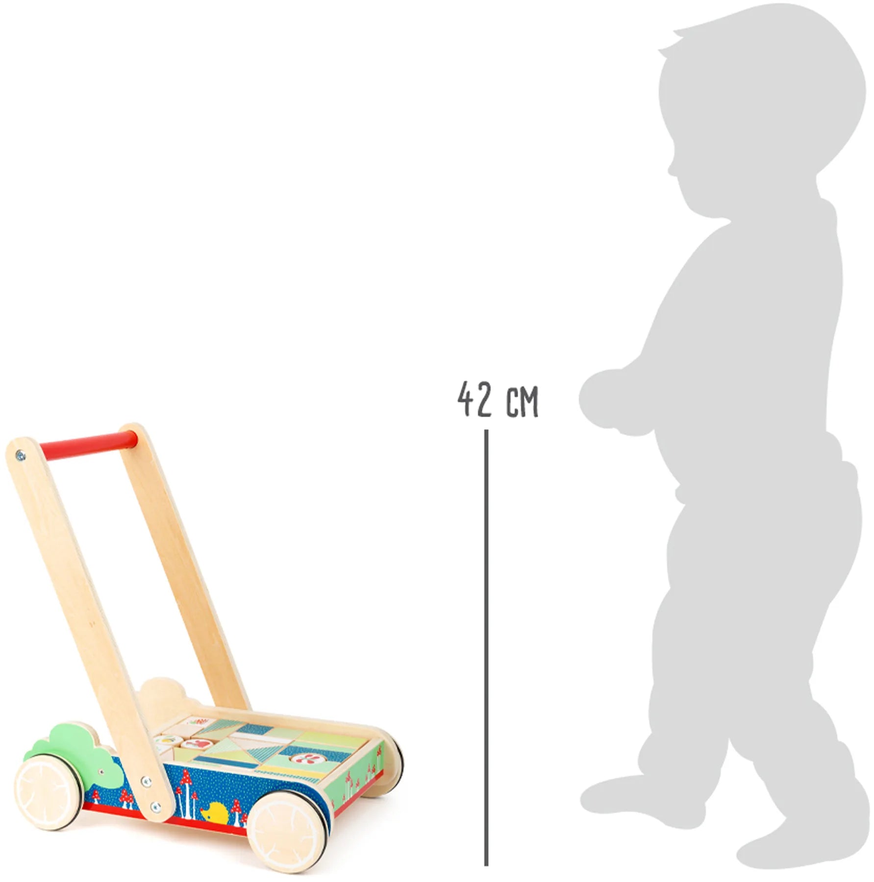Gåvogn Træ – Move it – small foot