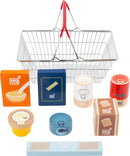 Shoppingkurv Med Kolonialvarer Træ – Fresh – small foot