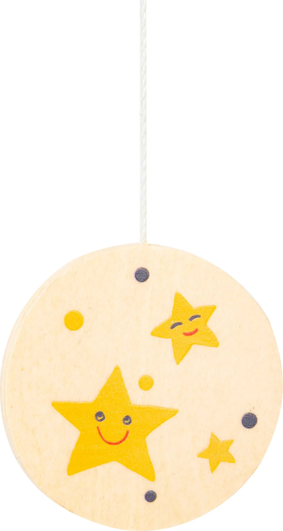 Uro med rumraket og planeter til børneværelse – træ mobil 29x23x49 cm – small foot