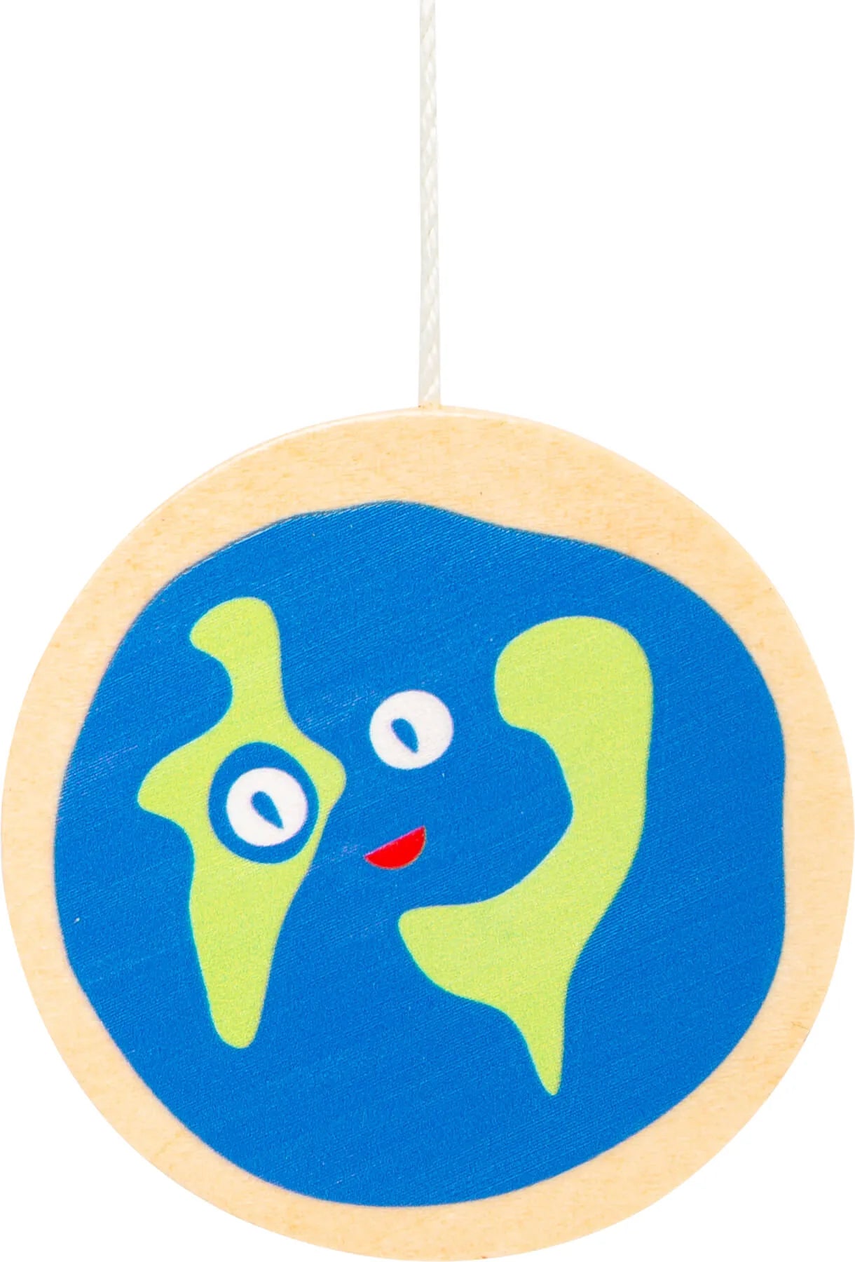 Uro med rumraket og planeter til børneværelse – træ mobil 29x23x49 cm – small foot