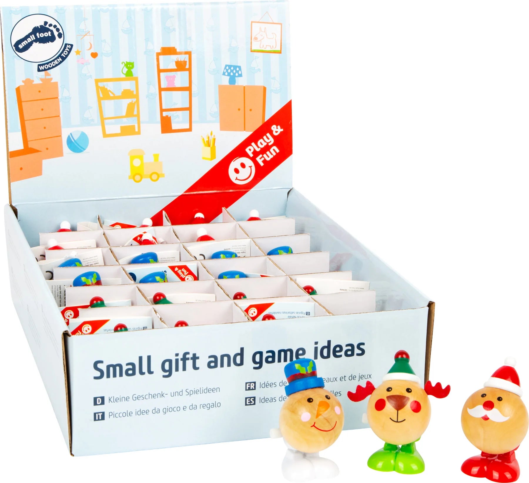 Display Hoppefigur (24 Stk) Træ – Jul – small foot