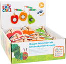 Display Forskningsudstyr (9 Stk) Træ – Den sultne Larve Aldrigmæt – small foot