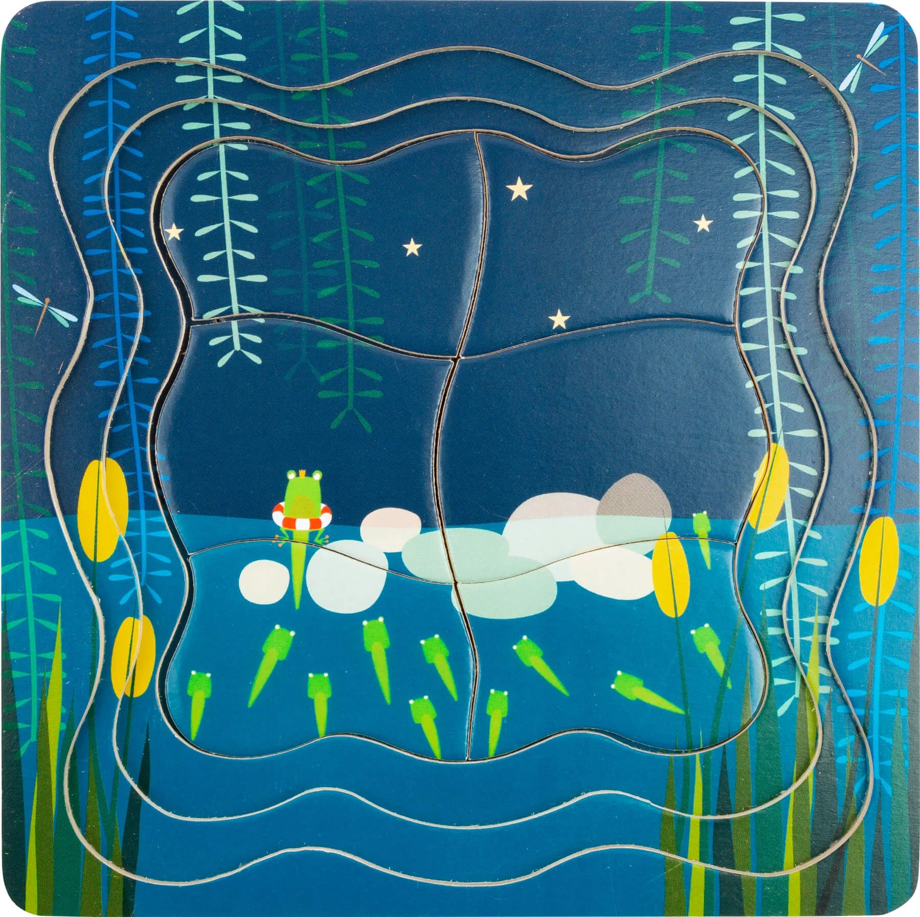 Puslespil I Lag – Frøkonge – small foot