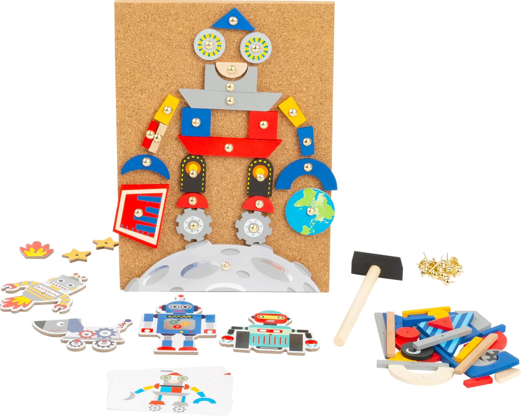 Hammer Og Søm Træ – Robot – small foot