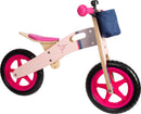Løbecykel Træ – Kolibri, Rosa – small foot