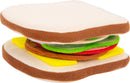 Filt-sandwich legetøj til rolleleg, 250 dele i filt, 11x10 cm stykker – small foot