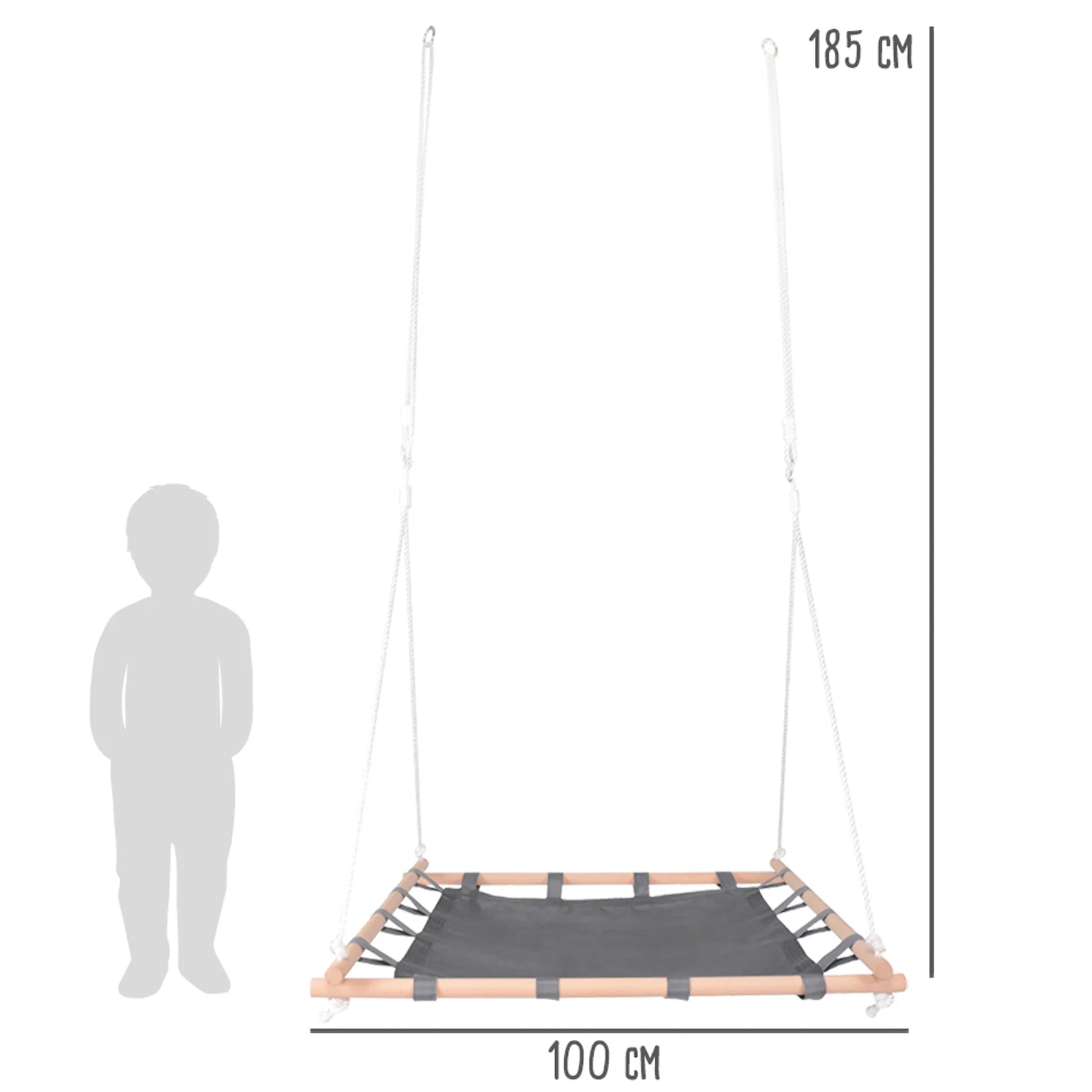 Sansegynge Med Træramme – small foot