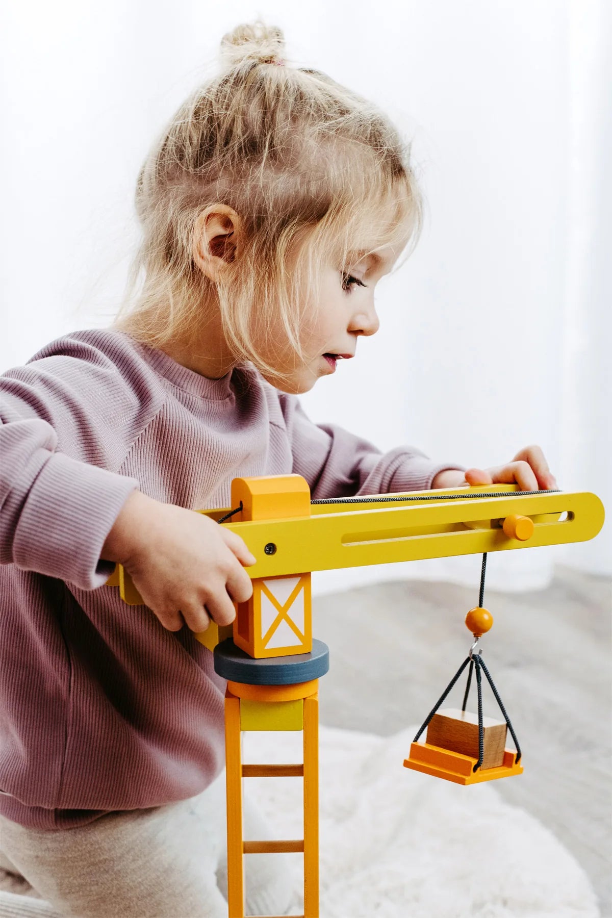 Byggekran Med Tilbehør – small foot