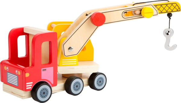 Truck Med Kran Træ – small foot