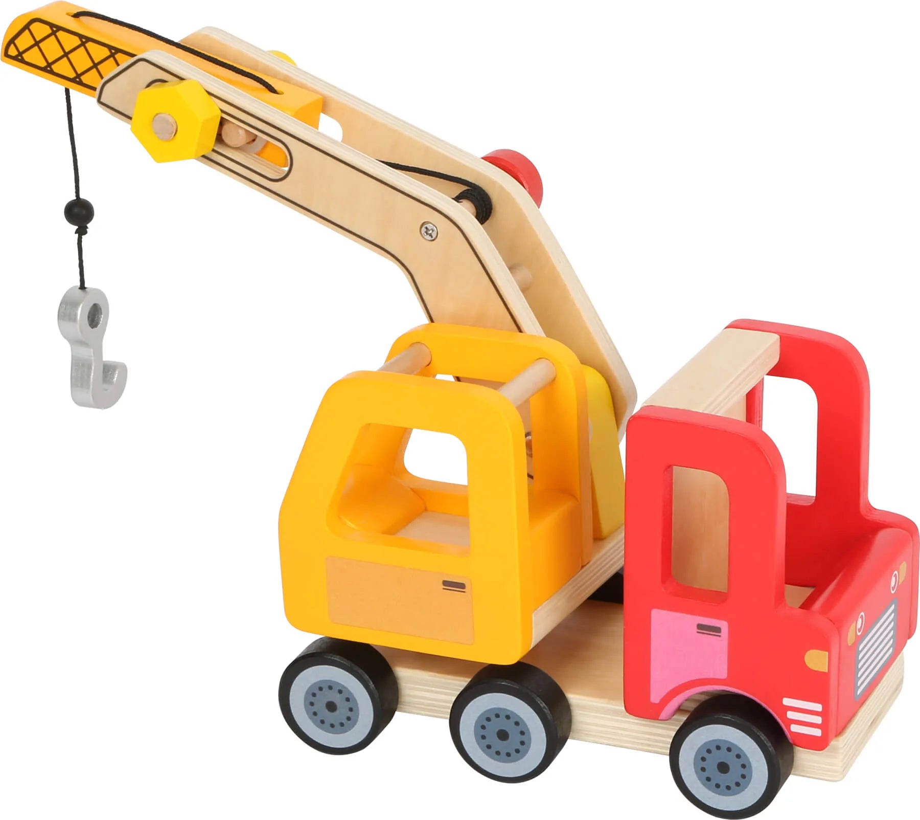 Truck Med Kran Træ – small foot