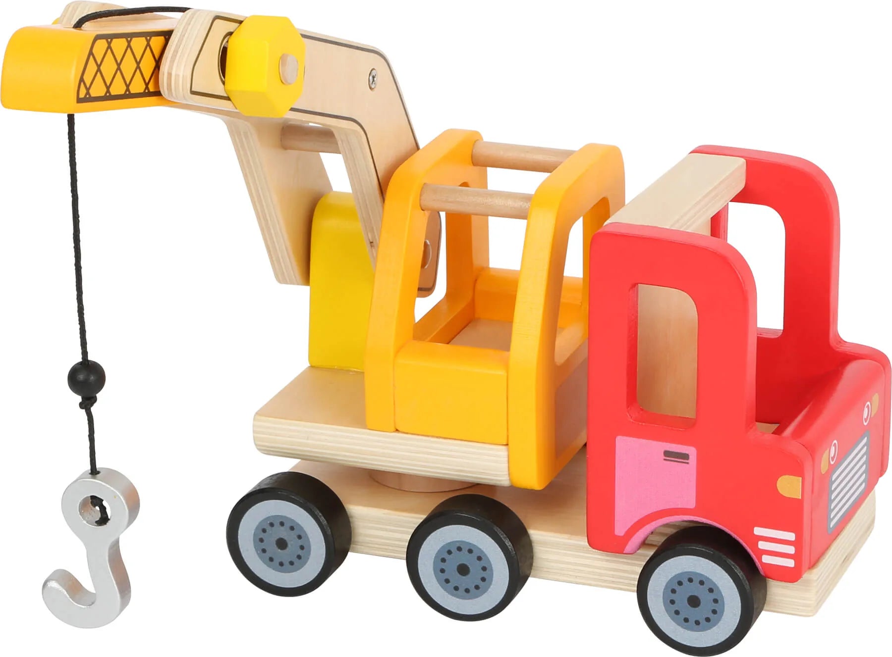 Truck Med Kran Træ – small foot