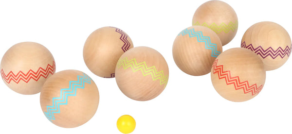 Boule spil i FSC-træ 9 dele – udendørs familie- og strandspil, small foot
