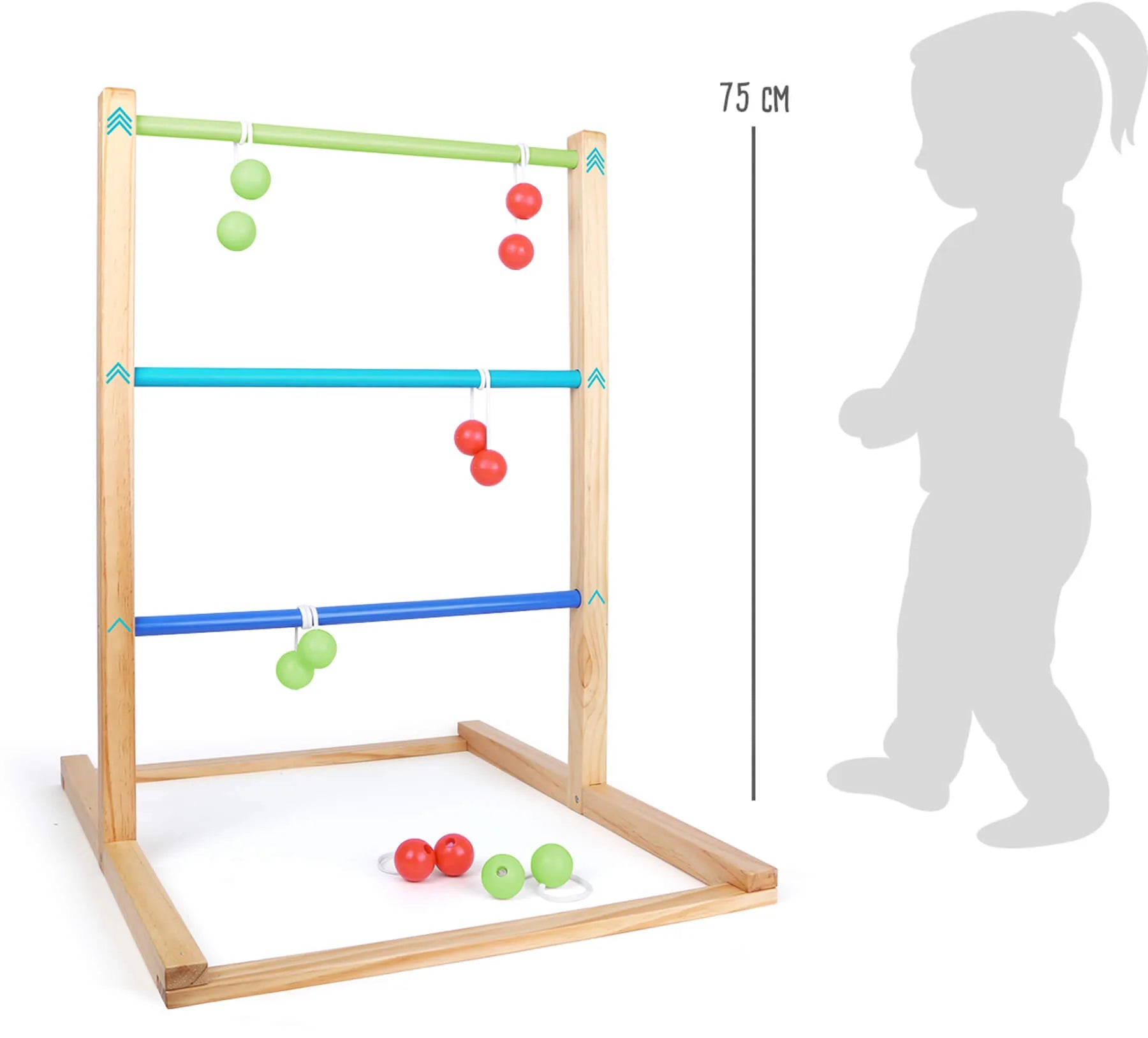 Stigespil Med Kugler Træ – Active – small foot