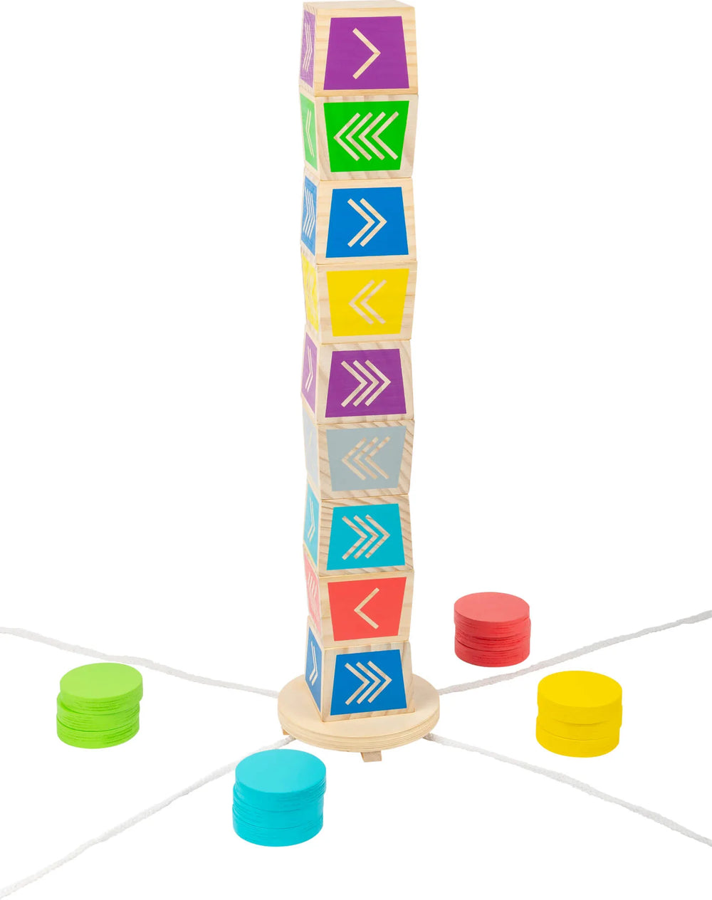 Udendørs Vertikal Kastespil Træ – Active – small foot